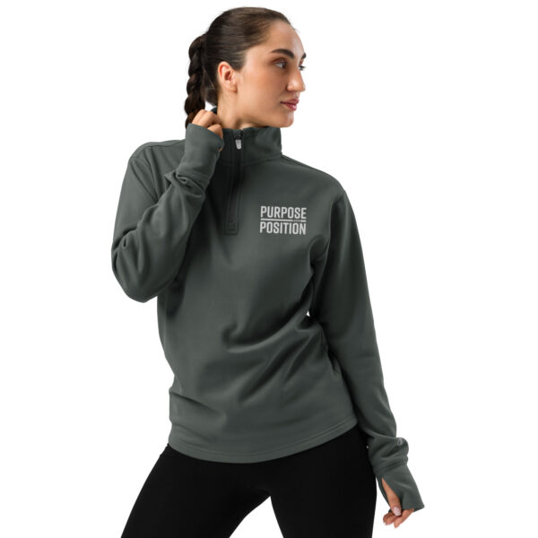 POP Embroidered Quarter zip pullover - Image 6