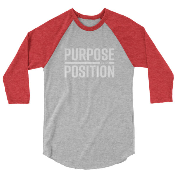 POP Boxed Logo 3/4 sleeve raglan shirt - Image 2