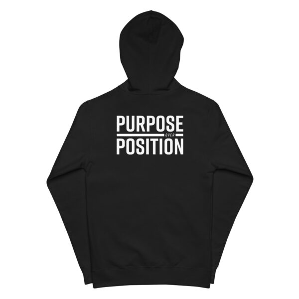 POP Icon Unisex fleece zip up hoodie - Image 4