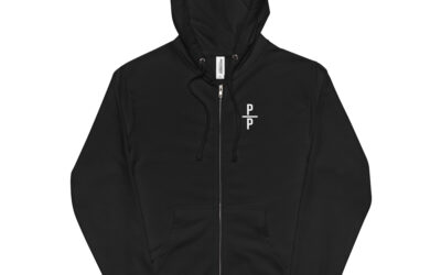 POP Icon Unisex fleece zip up hoodie